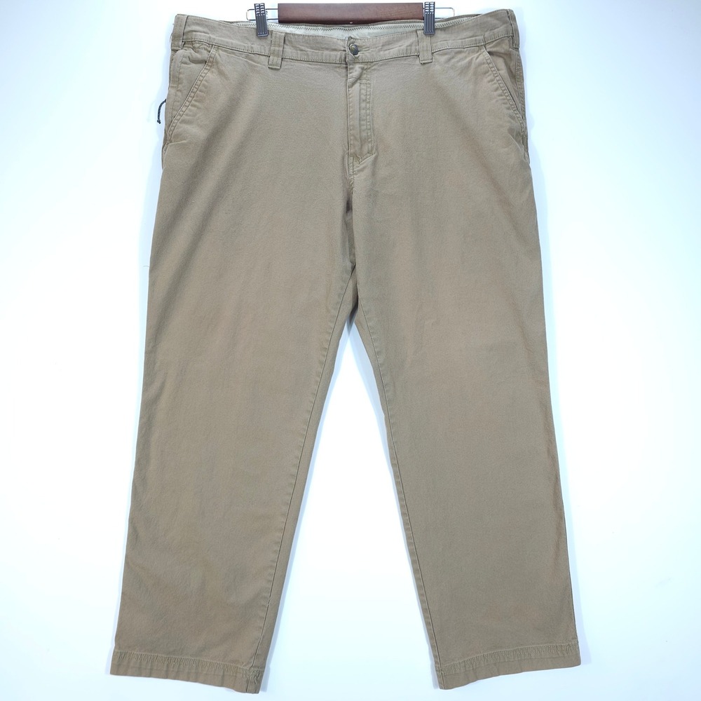 Vintage Columbia Pants Mens 42x28 Brown Canvas Utility Hiking Streetwear
